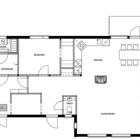 Villa Aurora River - Private Location & Sauna